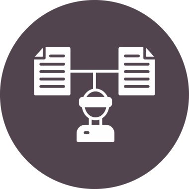 Sohbet mesajı vektör illüstrasyonu