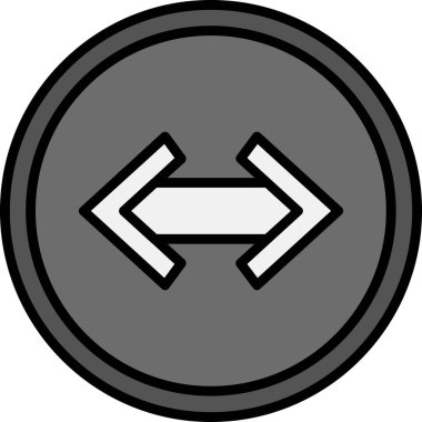 Eşitlik simgesi, vektör illüstrasyonu 