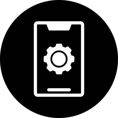 Teçhizat Web simgesi basit illüstrasyon