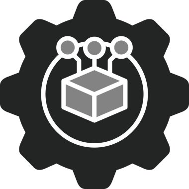 yazılım geliştirme. Web simgesi vektör illüstrasyonu