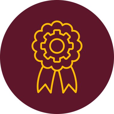 Kalite vektör simgesi modern basit illüstrasyon