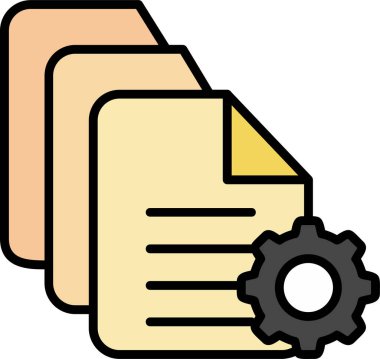 İşlem yapılıyor. Web simgesi basit illüstrasyon