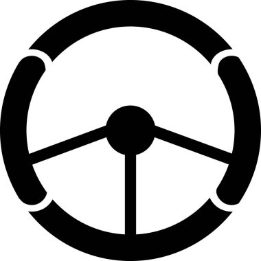 Tekerlek. Web simgesi basit illüstrasyon 