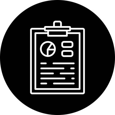 Pano simgesi, vektör illüstrasyonu basit tasarım