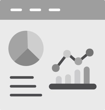 Modern Kontrol Paneli simgesinin vektör illüstrasyonu