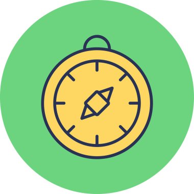 Pusula simgesi vektör resimlemesi 