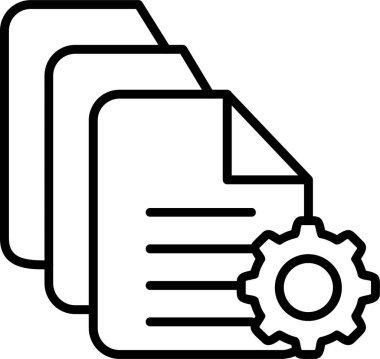 İşlem yapılıyor. Web simgesi basit illüstrasyon