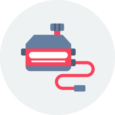 Servo. Web simgesi basit illüstrasyon