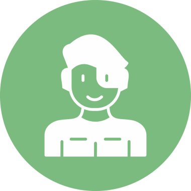 Süper kahraman ağ simgesi, vektör illüstrasyonu