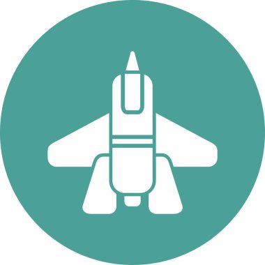 Uçak. Web simgesi basit illüstrasyon