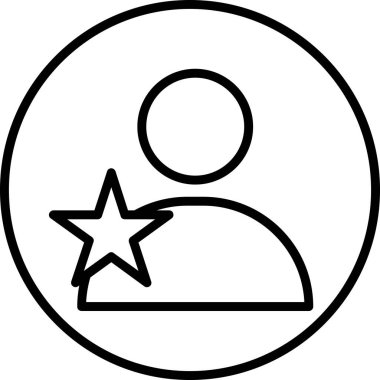 Popüler. Web simgesi basit illüstrasyon