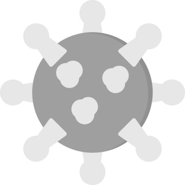 Virüs. Web simgesi basit illüstrasyon 