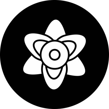 Çiçek. Web simgesi basit tasarım 