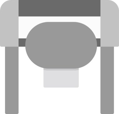 Tekstil Yazdırma Web simgesi vektör çizimi