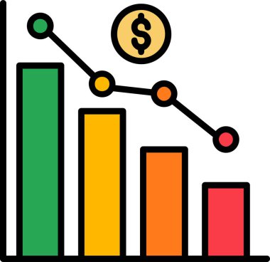 Durgunluk modern simgesinin vektör illüstrasyonu