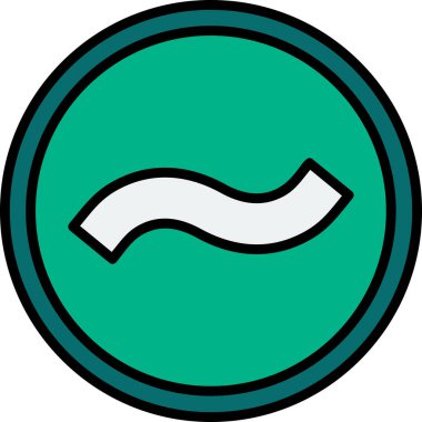 Benzerlik web simgesi vektör illüstrasyonu