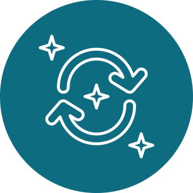 Oklar. Web simgesi basit illüstrasyon