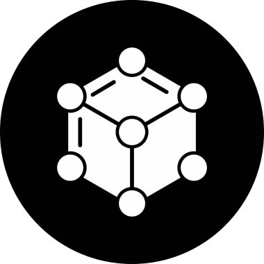 Ağ basit simgesinin vektör illüstrasyonu