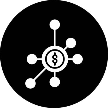 Basit çeşitlendirme düz vektör simgesi