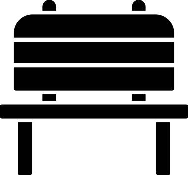 Göğüs simgesinin temel doğrusal resmi