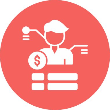 Çağrı merkezi. Basit simge vektörü