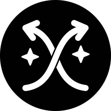 Oklar. Web simgesi basit illüstrasyon