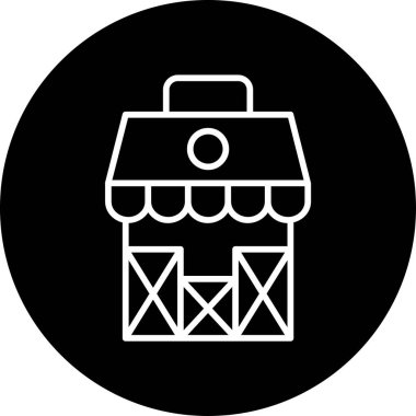 Gıda simgesinin vektör illüstrasyonu