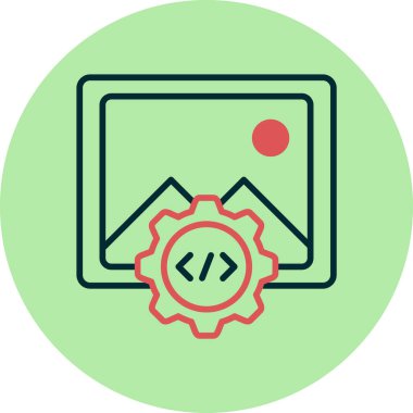 İşlem yapılıyor. Web simgesi basit illüstrasyon