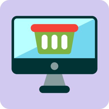 online shop icon vector illustration