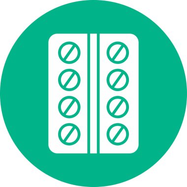 hap ikonu vektör illüstrasyonu