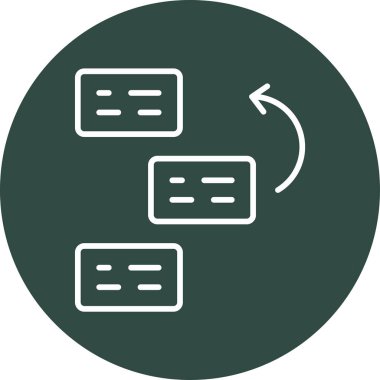 Basamaklar. Web simgesi basit illüstrasyon