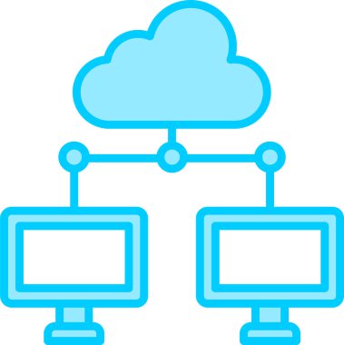 veri bulut hesaplama. Web simgesi