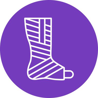 Kırık ağ simgesi vektör illüstrasyonu