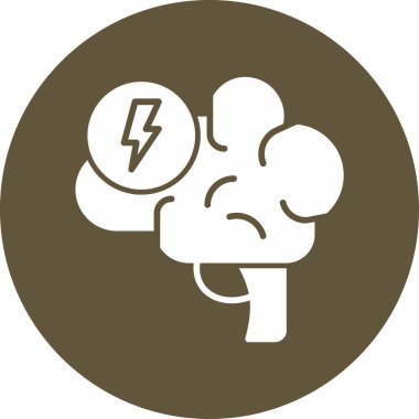 Stres web simgesi vektör illüstrasyonu