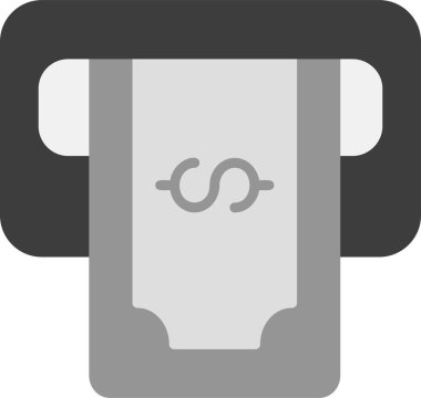 Dolar. Web simgesi basit illüstrasyon