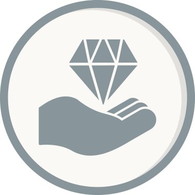 Değerli ağ simgesinin vektör çizimi