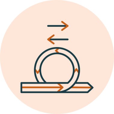 Sprint simgesi vektör illüstrasyon tasarımı