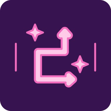 Oklar. Web simgesi basit illüstrasyon