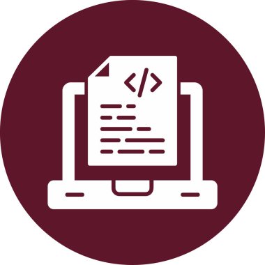 belge simgesi, vektör illüstrasyonu basit tasarım