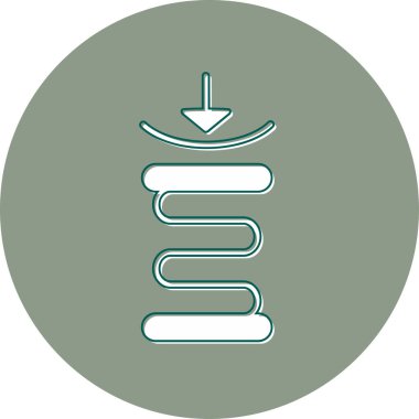 Bahar Simgesi, Beyaz Arkaplanda Vektör İllüstrasyonu 