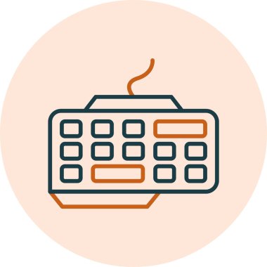 kaykay simgesi, vektör illüstrasyonu basit tasarım