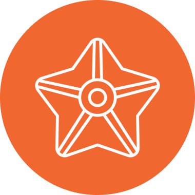 Ipomoea Batatas ikon vektör illüstrasyonu