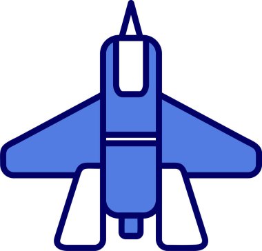 Uçak. Web simgesi basit illüstrasyon