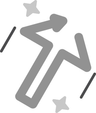 Oklar. Web simgesi basit illüstrasyon