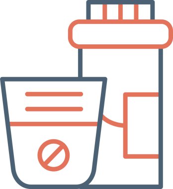 Coşkulu. Web simgesi basit illüstrasyon