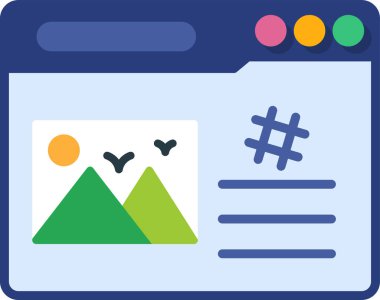 Projeniz için Hashtag simgesi