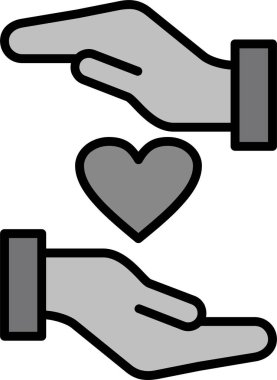 Şefkat konsepti vektör illüstrasyonu