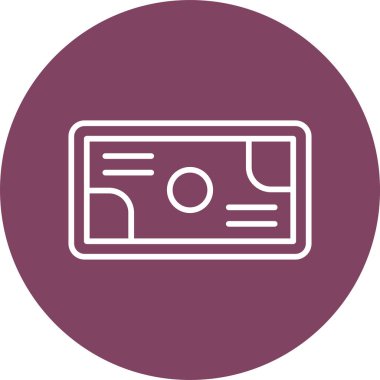 reklam panosu simgesi, vektör illüstrasyonu basit tasarım