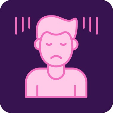 Suçlu adam. Web simgesi basit illüstrasyon