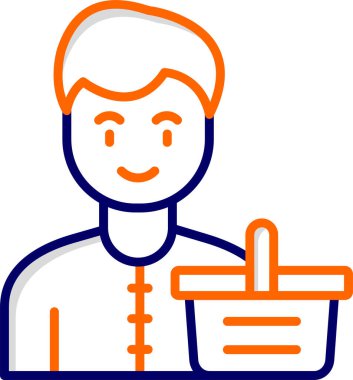 Çağrı merkezi. Basit simge vektörü